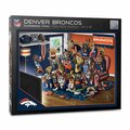 Youthefan 18 x 24 in. NFL Denver Broncos Purebred Fans Puzzle, Multi Color - A Real Nailbiter - 500 Piece 2502007